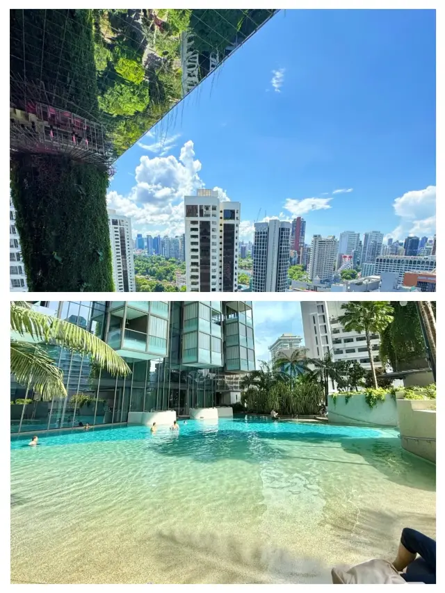 新加坡烏節路神仙酒店！垂直森林泳池太絕了
