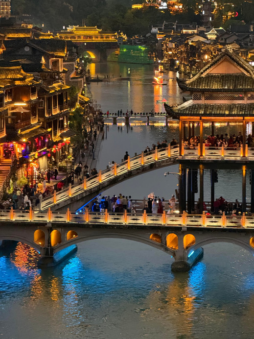 云桥(夜景夜宴) 参考图 3