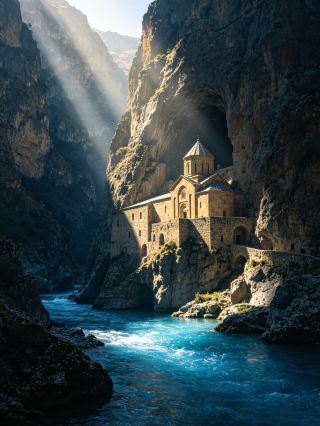 This fairytale town nestled in the Caucasus Mountains has gained visa-free entry again! 30 days.
