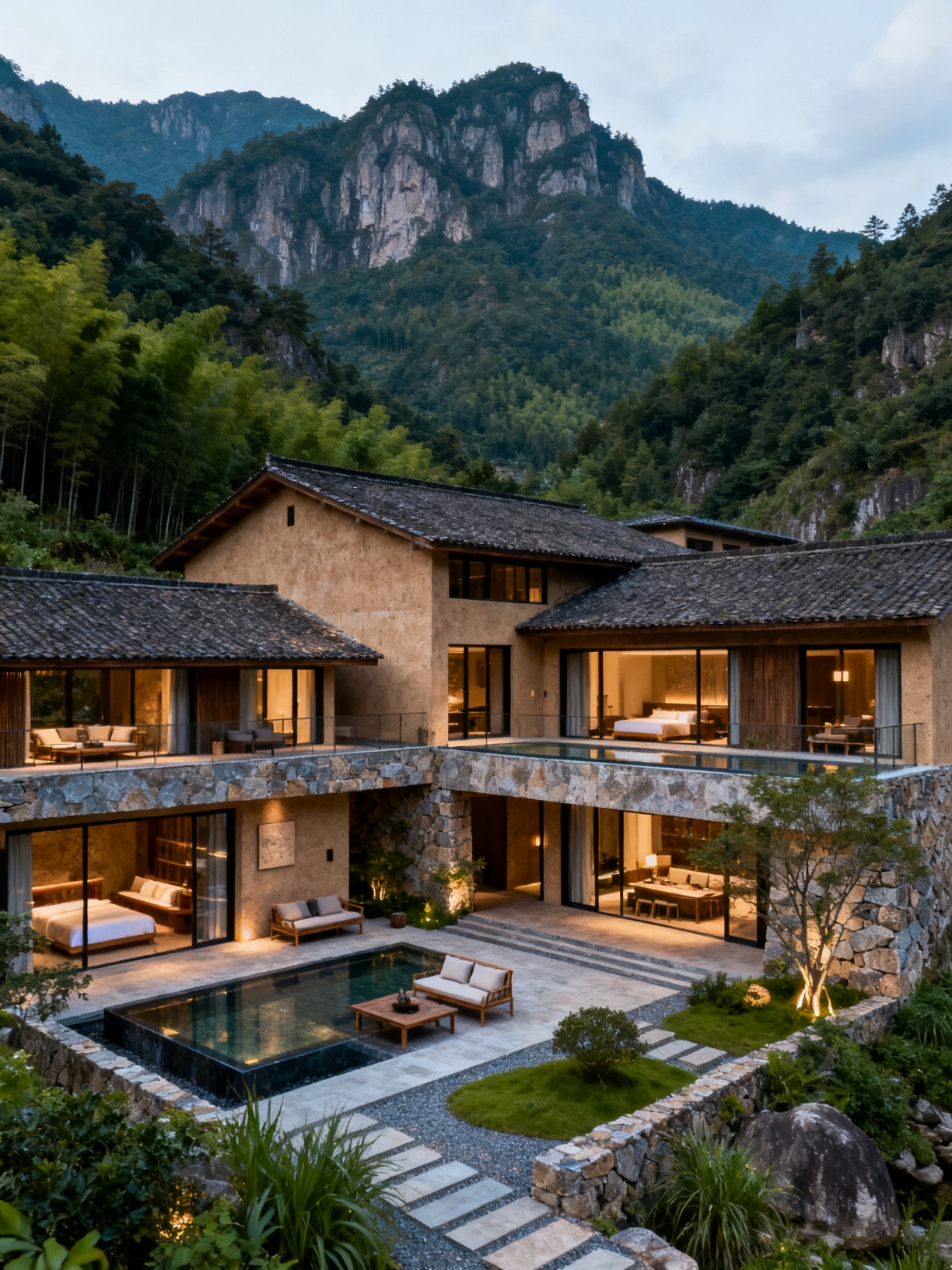 Stayed at a canyon homestay in Suichang and breathed in fresh oxygen.