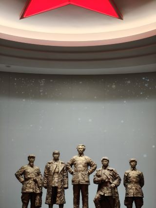 The Cangshan Mountains like a sea — Loushanguan battle exhibition hall