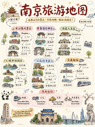 南京5天不繞路保姆級旅遊攻略新手直接抄作業