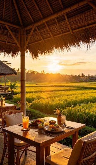 Bali's new hidden gem: Veluvana! Rice terraces, swings, and flower fields all in one go
