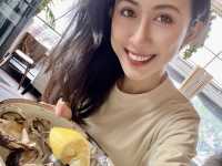 奧克蘭餐廳排名Oyster and Chop，就在港口旁邊，可以邊吃海鮮邊看風景唷