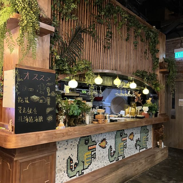 深入兩層高恐龍樂園食日式晚餐 @ 為食龍