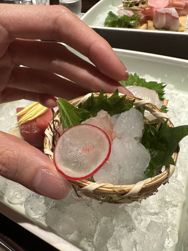 福岡別府溫泉酒店內的日本懷石料理😆
