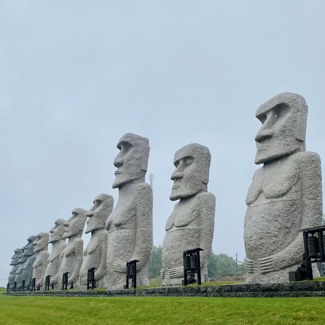 Easter Island Heads in Japan 🇯🇵