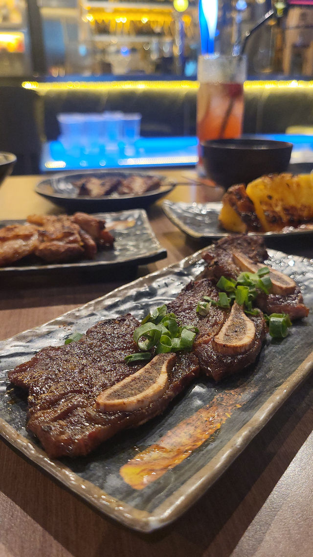 到沙田玩鏢機及桌球兼食串燒