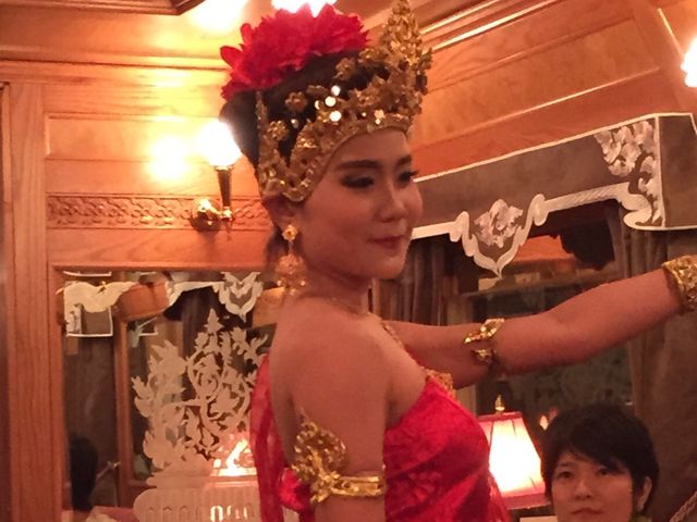 Fancy train in South east Asia