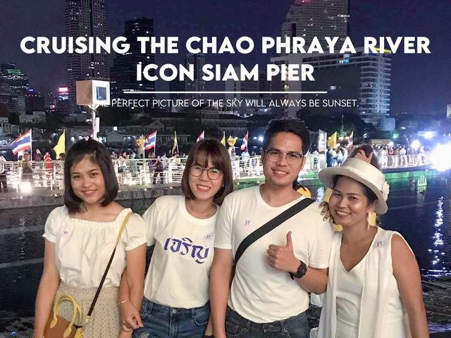 ล่องเรือแม่น้ำเจ้าพระยา ท่าเรือไอคอนสยาม🛳️