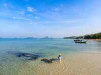 หาดเกาะกวาง หาดเล็กๆ เงียบสงบ  จ. กระบี่ 