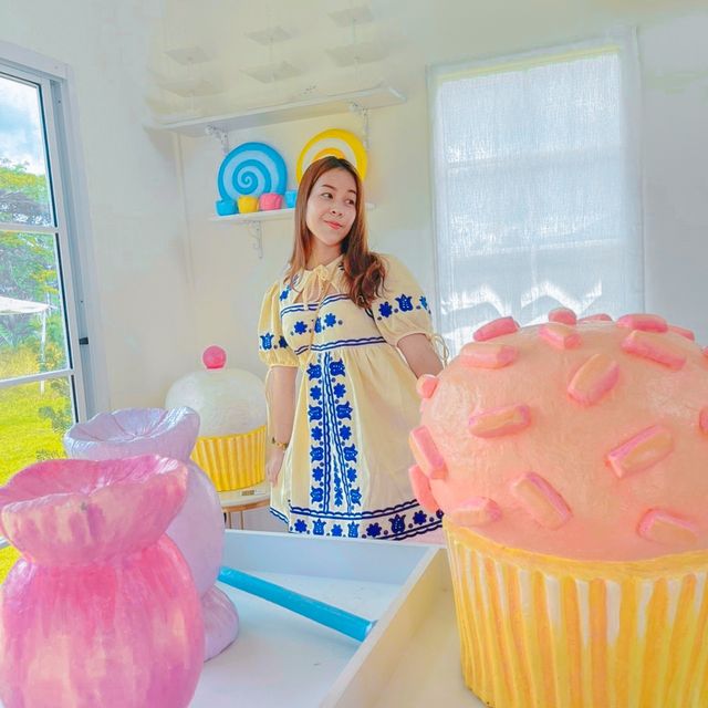 คาเฟ่สไตล์เกาหลี cheri cheri ขนมบ้านที่รัก