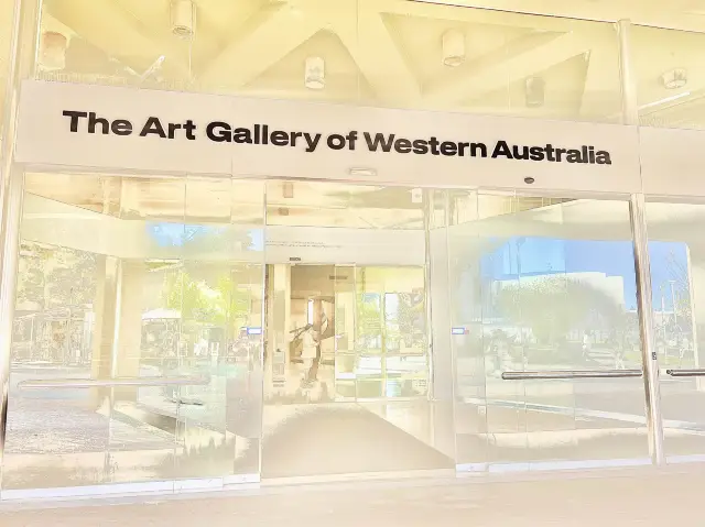 The Art Gallery of Western Australia!😎A.R.T.