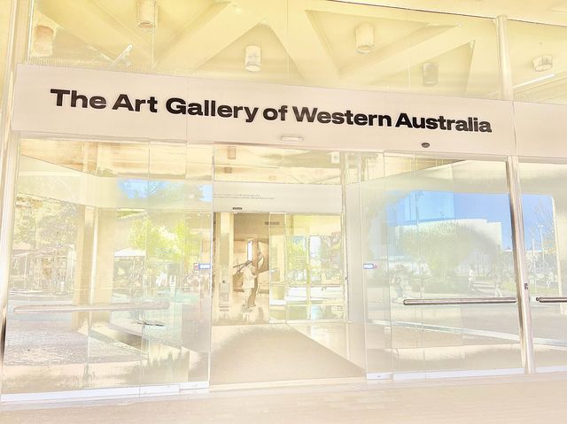The Art Gallery of Western Australia!😎A.R.T.