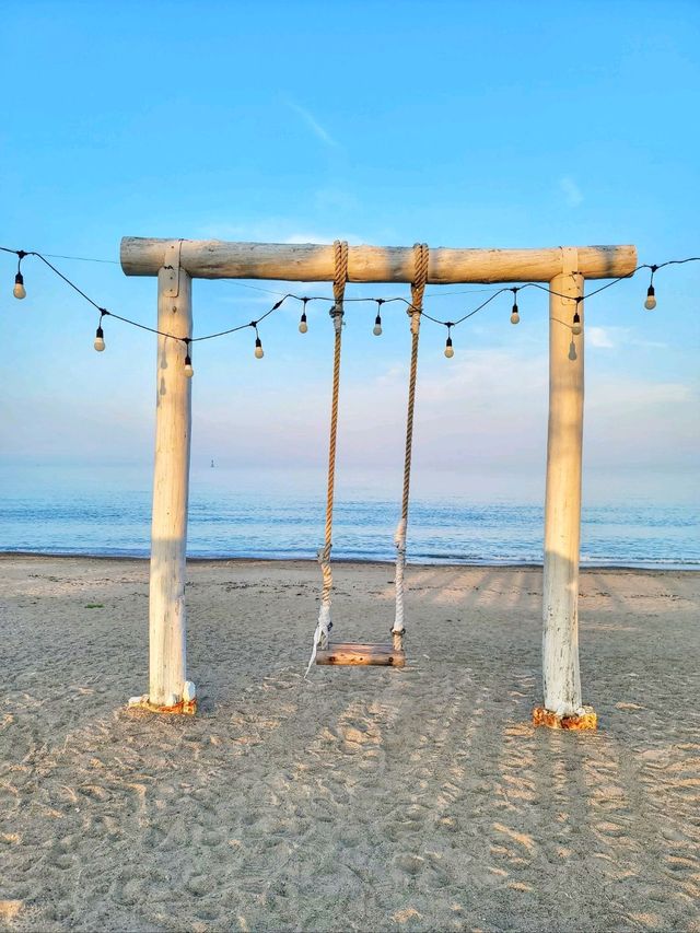 휴양지 온듯! 노을타임 오션뷰 직관 힐링카페🏝