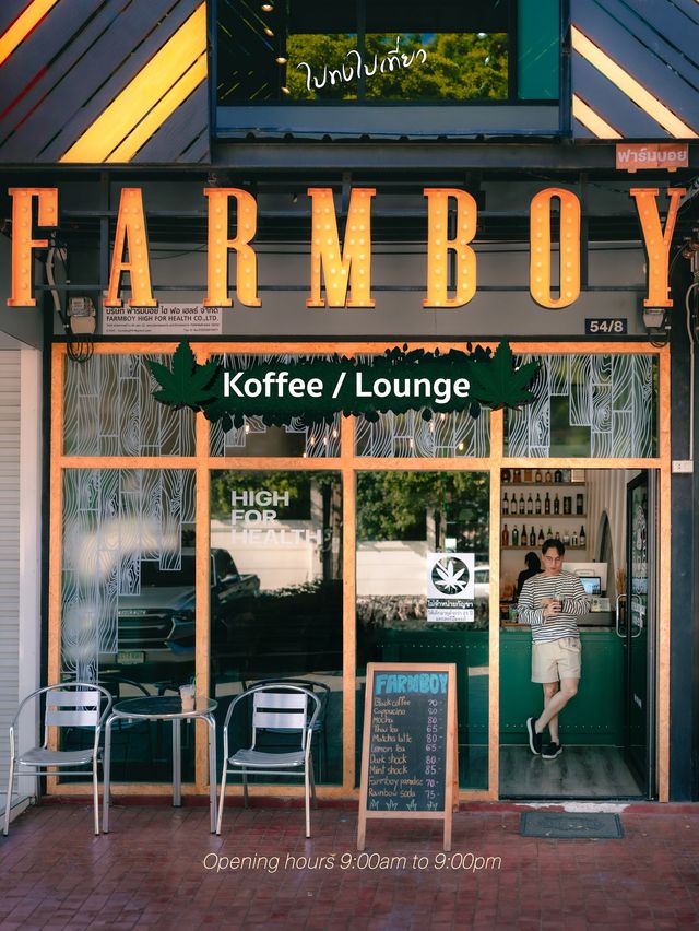 ☘️Farmboy - High For Health | คาเฟ่สายเขียวตัวจริง