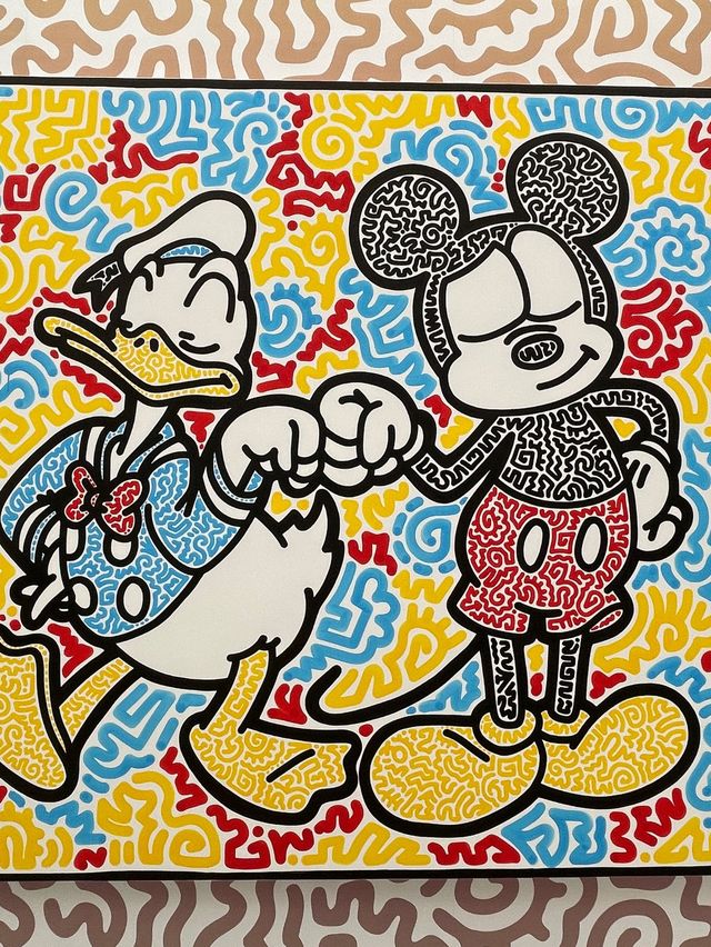 Mr Doodle迪士尼合作👍🏻新濠天地展覽‼️勁多藝術作品