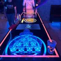 Atomic Beer Pong, night place in Thonglor,BKK