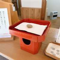 島根＊縁結びの八重垣神社、鏡の池で占い