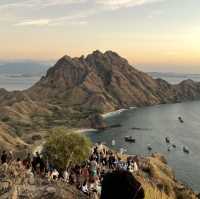 Sunrise in Padar Island