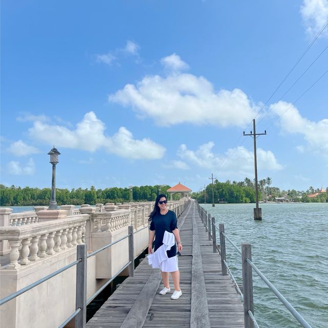 สะพานคอย 100 ปี เกาะยาว นราธิวาส📍