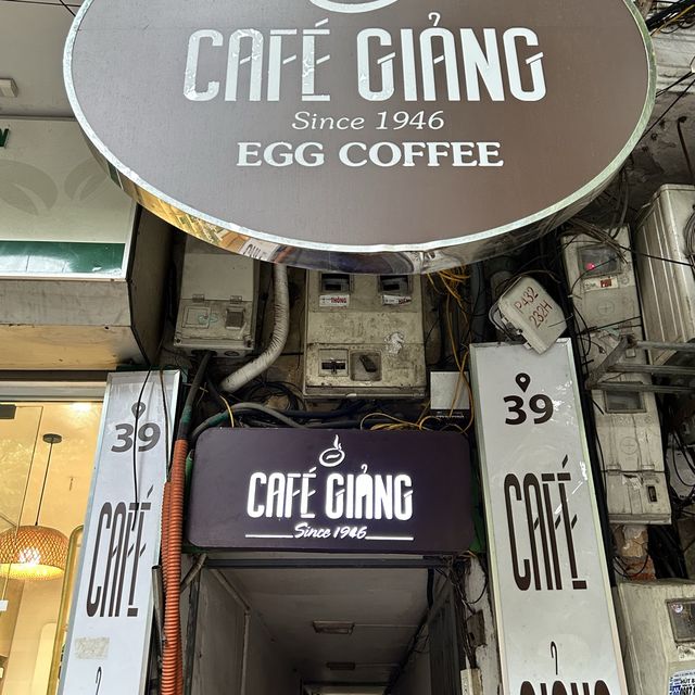 ☕️🥚Cafe Giảng กาแฟไข่ ฮานอย 🌸