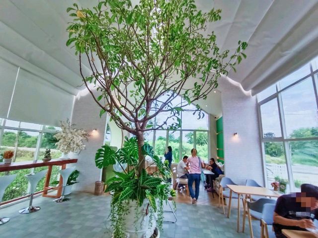 บ้านกังหัน คาเฟ่น่ารักใกล้อุทยานพระพิฆเนศ