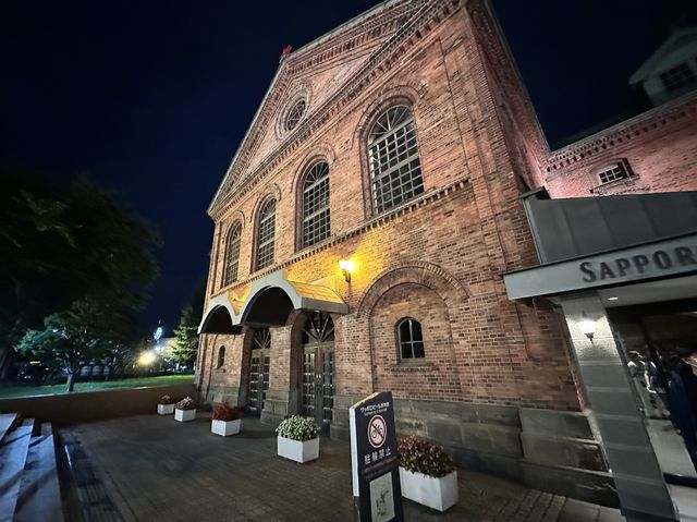 北海道・札幌。広い敷地にビールに関する施設がたくさんあります『サッポロビール園』を散策。