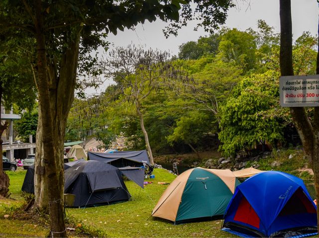 🏕️ ไปกางเต็นท์ที่สระบุรีกันนน~  🌳🌲🍃