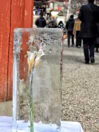 ศาลเจ้าน้ำแข็งไส Himuro Jinja Shrine, Nara