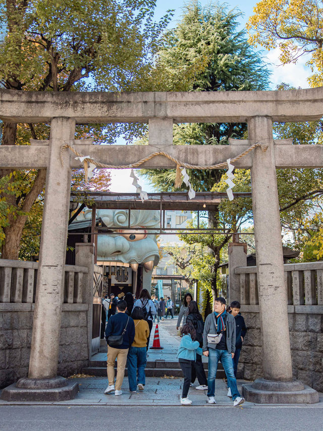 Namba Yasaka Shrine ศาลเจ้าหัวสิงโตที่โอซาก้า🦁