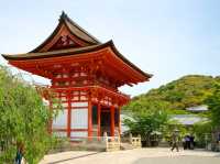 The iconic Kiyomizu-dera in Kyoto