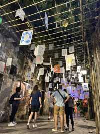 At ‘Little Demon Alley’ in The Evening