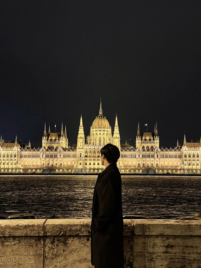 헝가리 국회의사당 야경