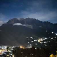 Majestic view of Kinabalu Mt.