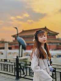 北京丨紅墻內的景色丨北京故宮博物院