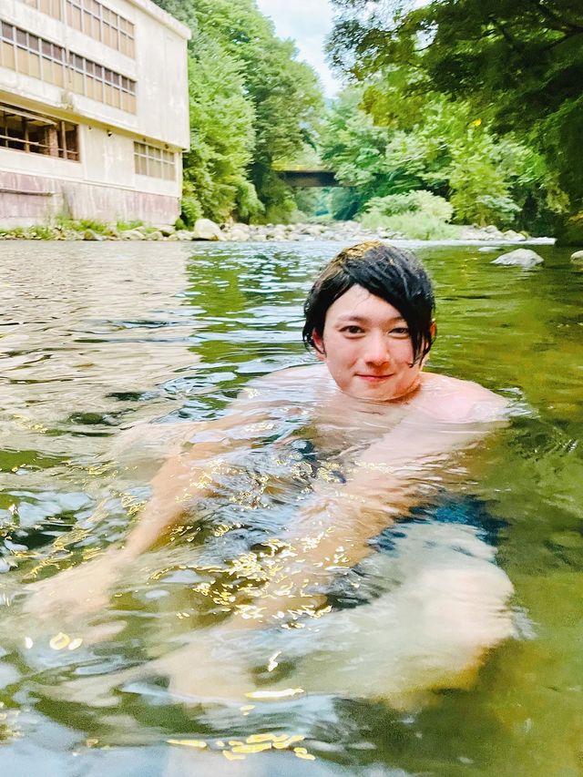【最高】整った後は川にダイブ！おちあいろうの貸切プライベートテントサウナが凄い⛺️🧖‍♀️