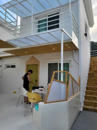 充滿度假風情的密陽댐附近新民宿