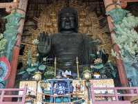 日本奈良-參拜世界遺產的青銅巨佛：東大寺