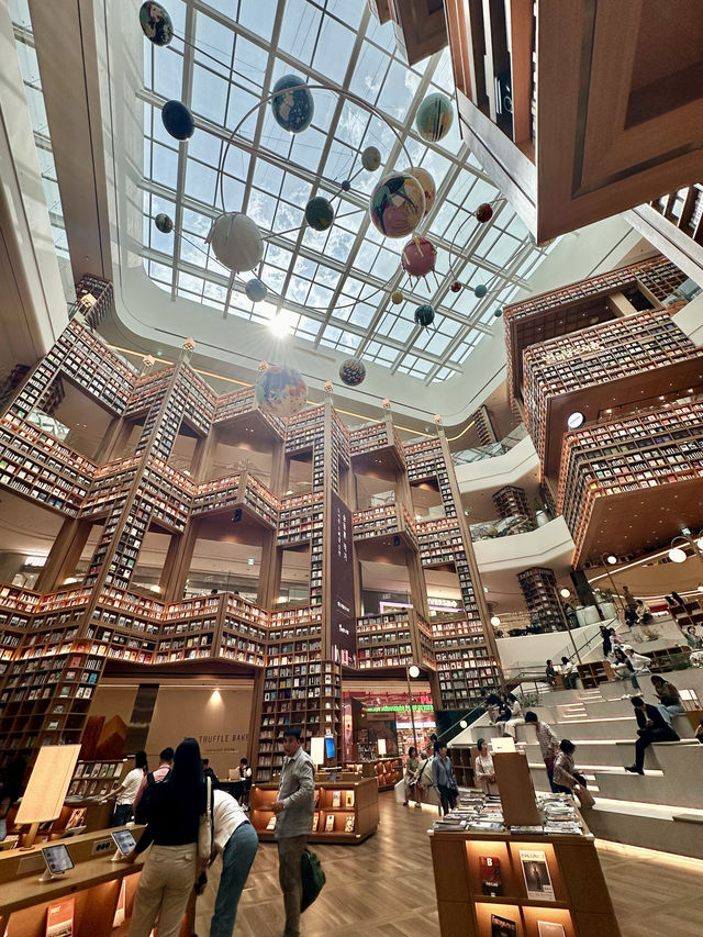 【首爾水原】STARFIELD 星空圖書館2.0 複合式商場 購物好去處