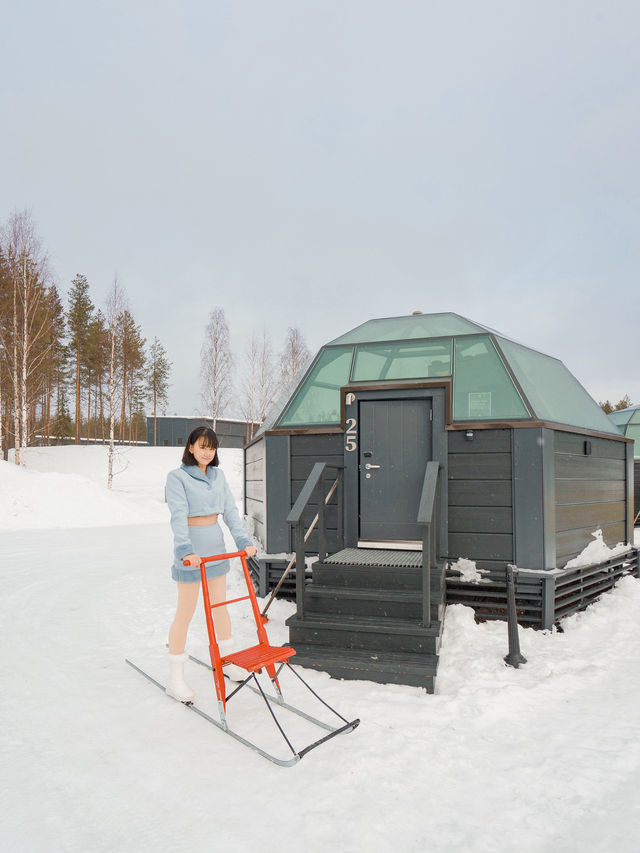 📍Arctic SnowHotel & Glass Igloos