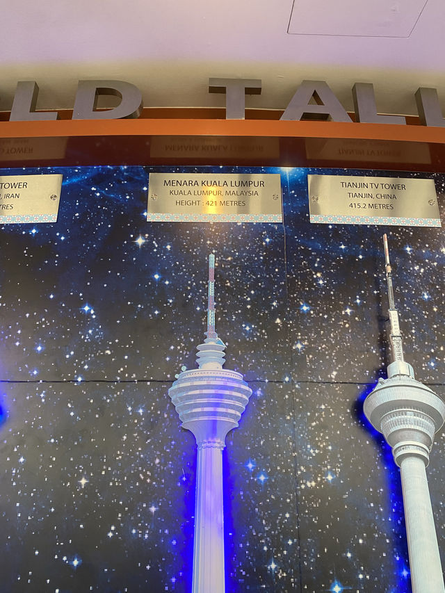 The best view of Kuala Lumpur from KL Tower!