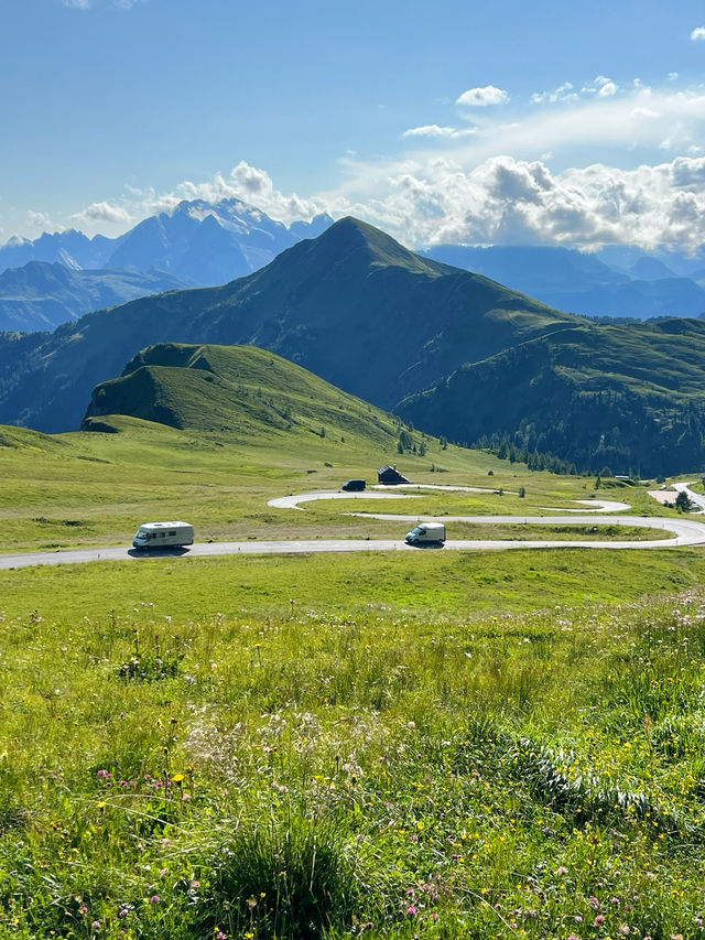 Dolomites Giau Pass 