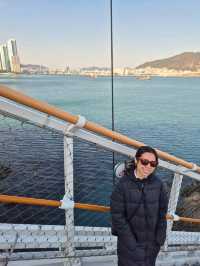 Songdo Yonggung Suspension Bridge 🌁