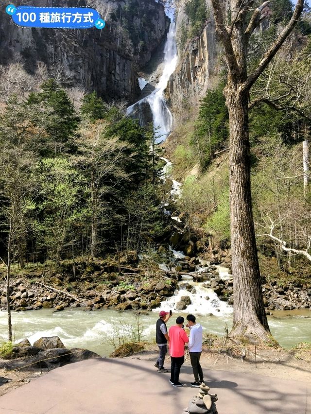 北海道層雲霞-雙龍飛昇的瀑布：流星&銀河瀑布