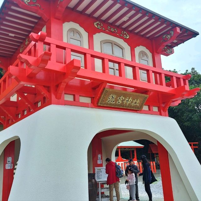 浦島太郎傳說的起源地- 龍宮神社與長崎鼻