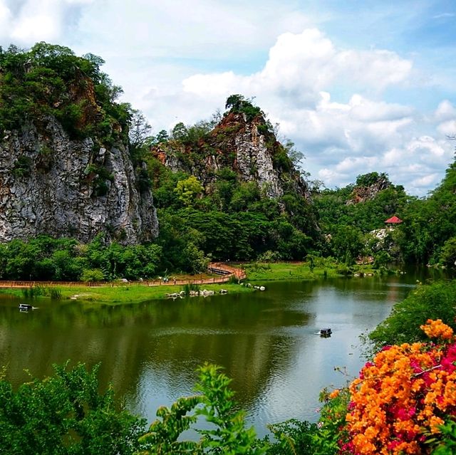 泰國叻丕_อุทยานหินเขางู 蛇山國家公園_隱藏版石礦公園
