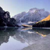 A breathtaking lake, “Lago Di Braies”