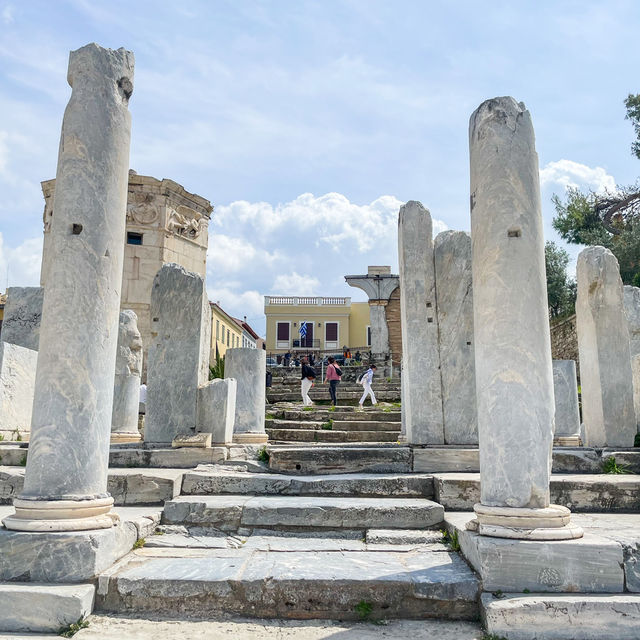 ชมเมืองโบราณ ancient agora of athens กรีซ