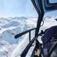 Sky High Adventure: Helicopter Ride to Franz Josef Glacier  🚁❄️ 